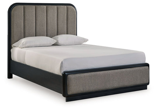 Rowanbeck - Cama con paneles tapizados