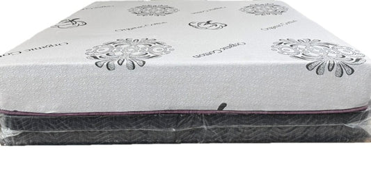 Juego de colchón y somier tamaño king de espuma viscoelástica de 10"