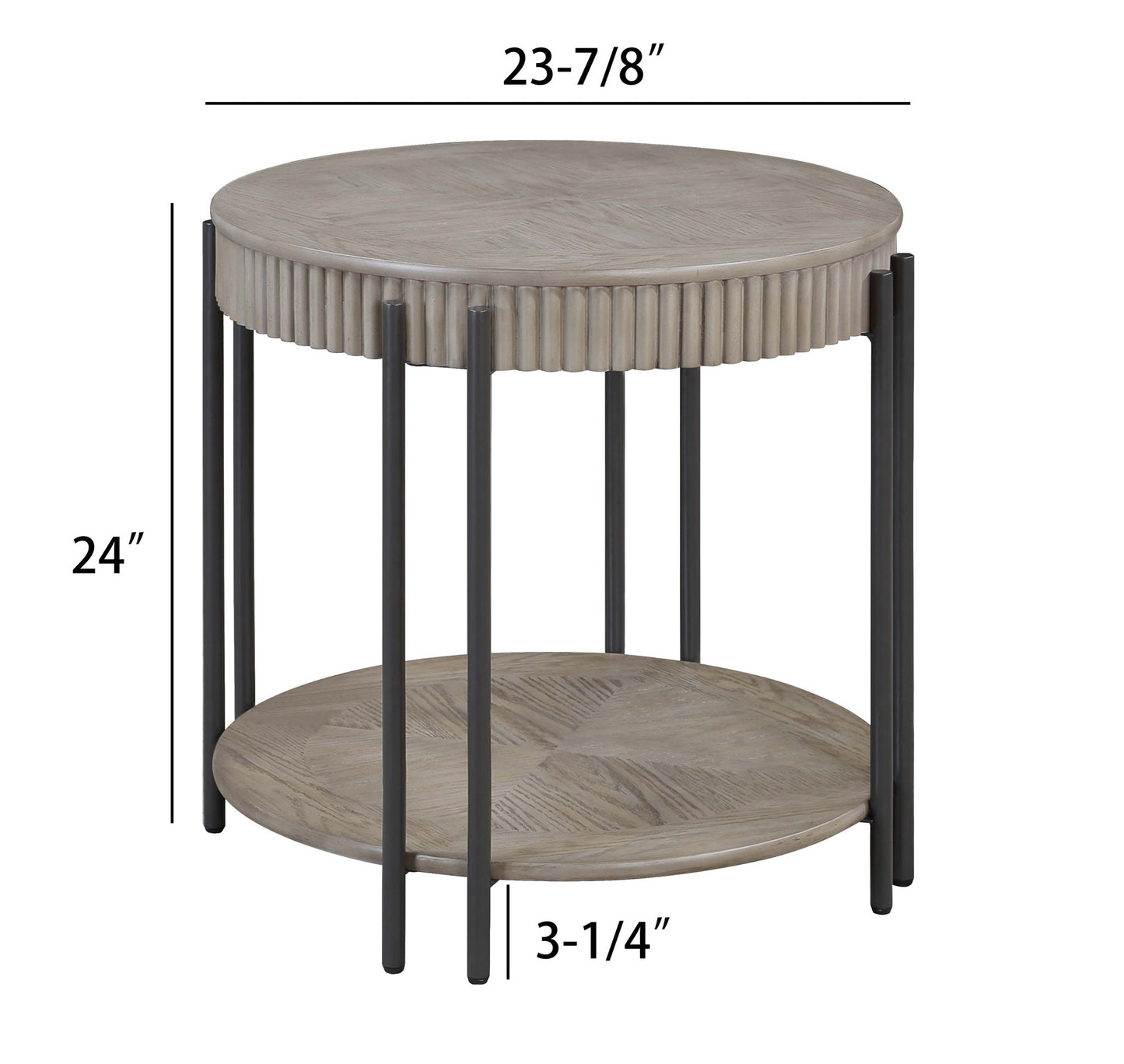 Providence - Table Set (Coffee & 2 End Tables) - Light Brown