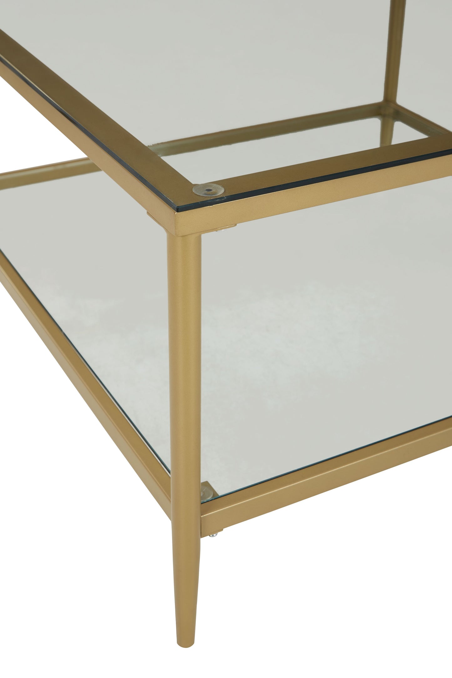 Zerika - Gold Finish - Occasional Table Set (Set of 3)