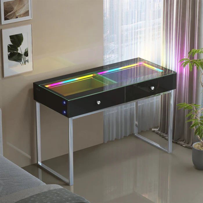 Alice RGB Vanity Desk Pro - 2 Storage Drawers