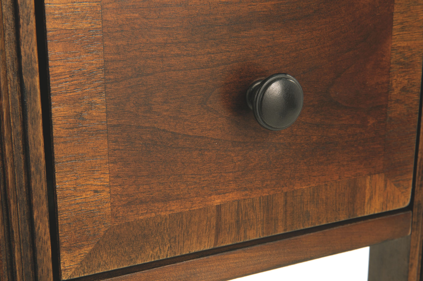 Breegin - Marrón - Mesa auxiliar para silla - Bandeja extraíble