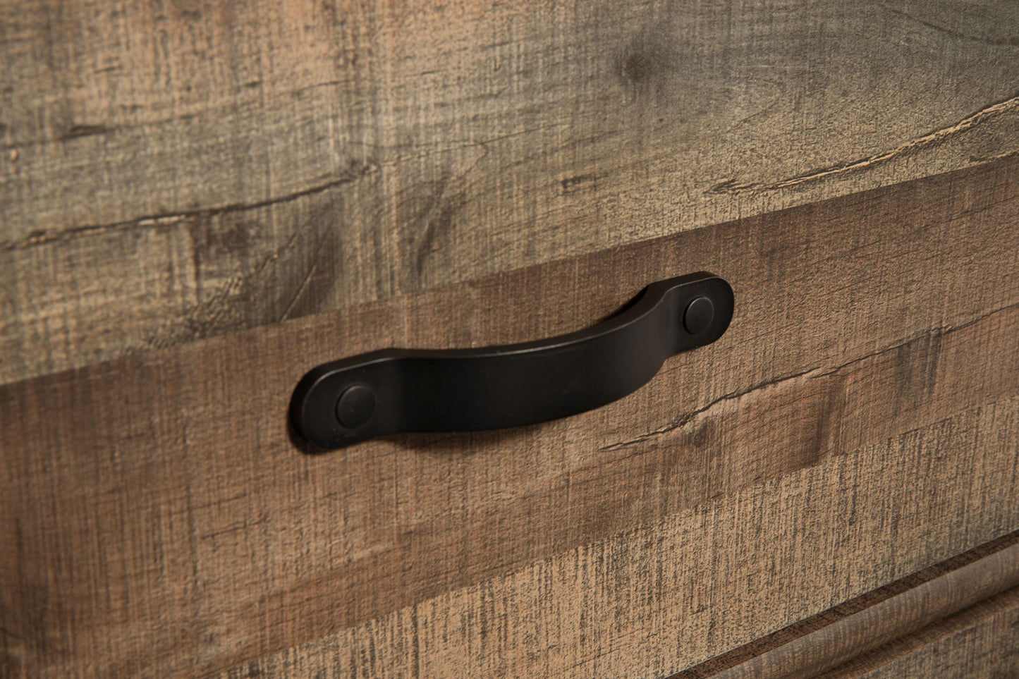 Trinell - Marrón - Cómoda de cinco cajones