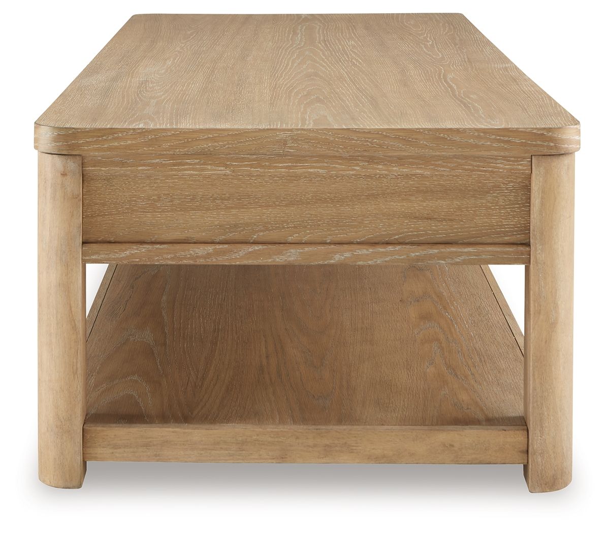 Rencott - Marrón claro - Mesa de cóctel rectangular