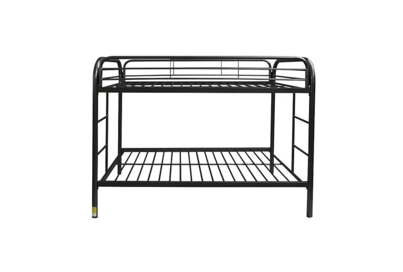 Twin Twin Black Metal Bunk Bed