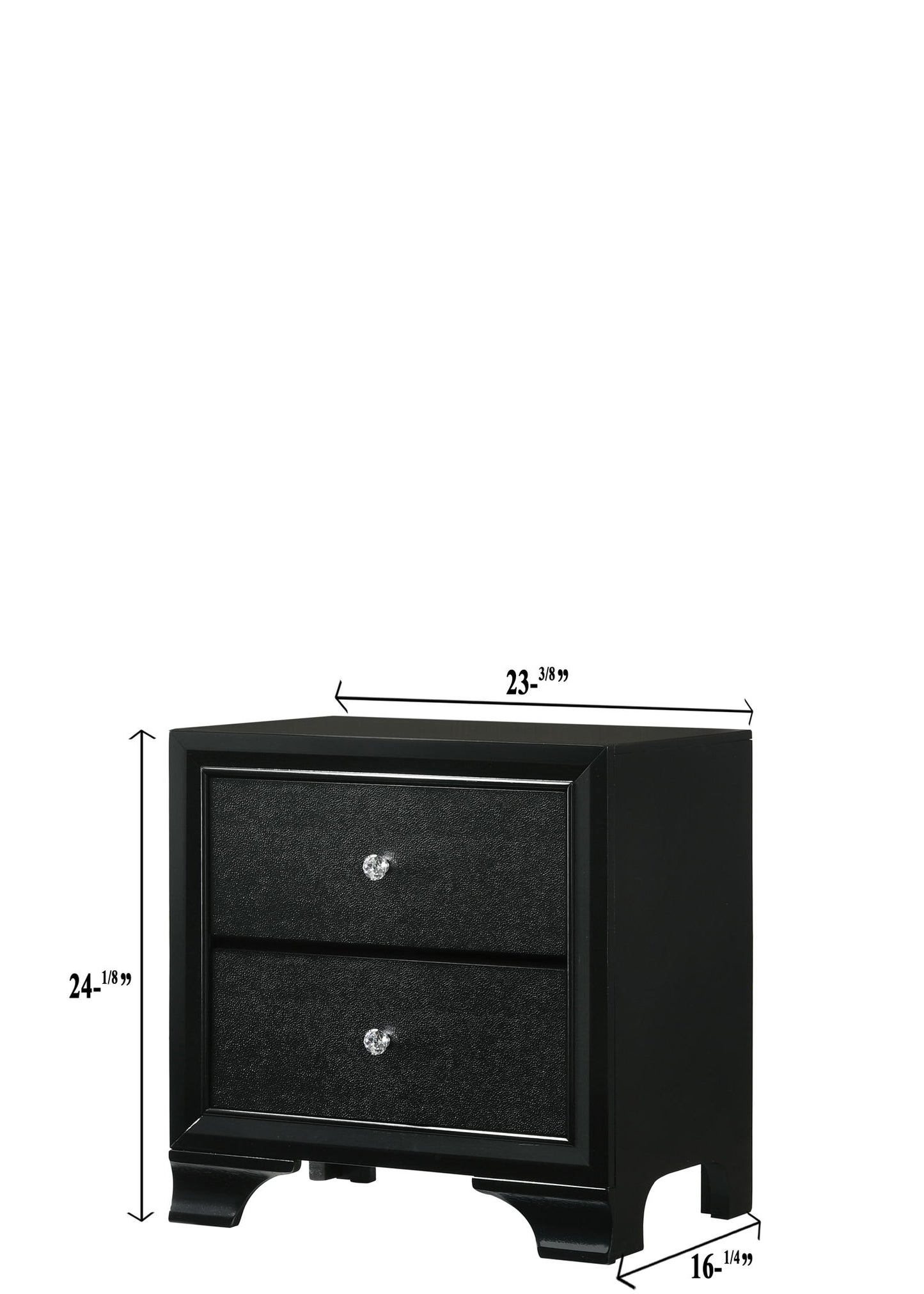 Jenn - King 2 Piece Bedroom Set - Charcoal