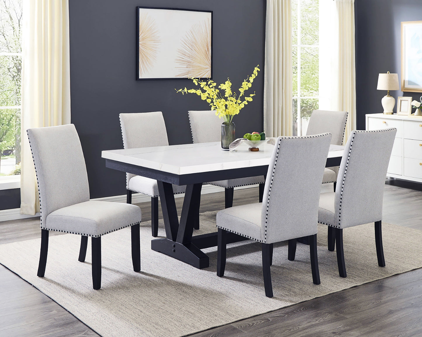 Varley - Side Chair (Set of 2) - Gray