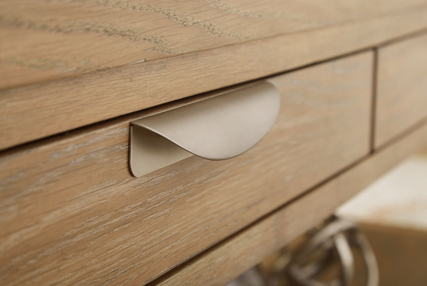 Rencott - Marrón claro - Mesa de cóctel rectangular
