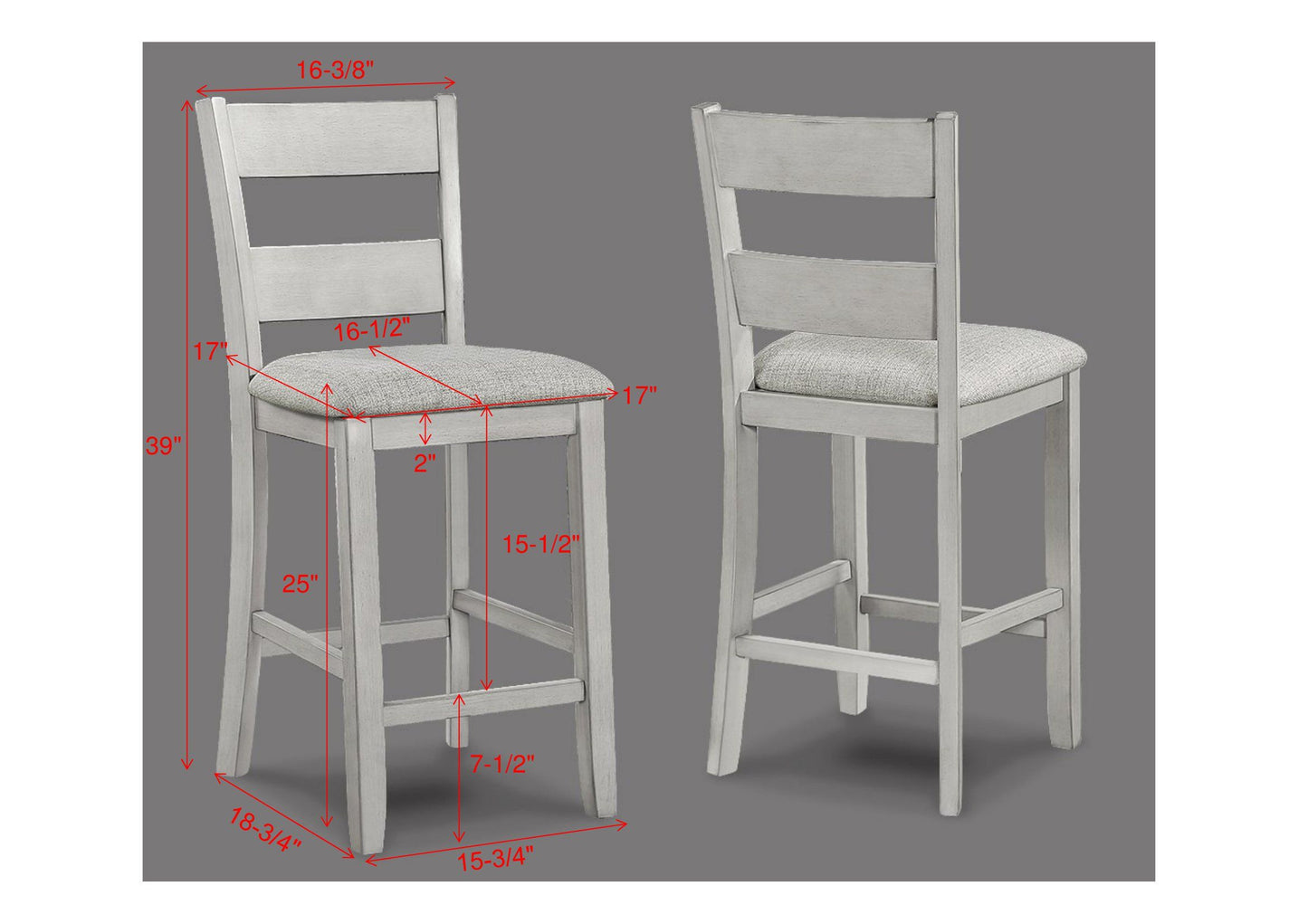 Lester - Counter Height Table Set