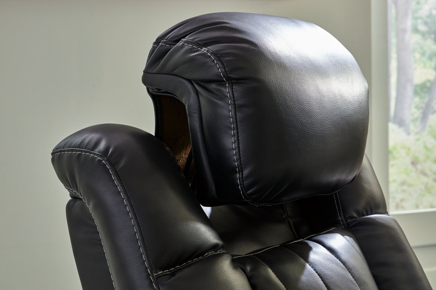 Caveman Den - Medianoche - Sillón reclinable eléctrico/reposacabezas ajustable