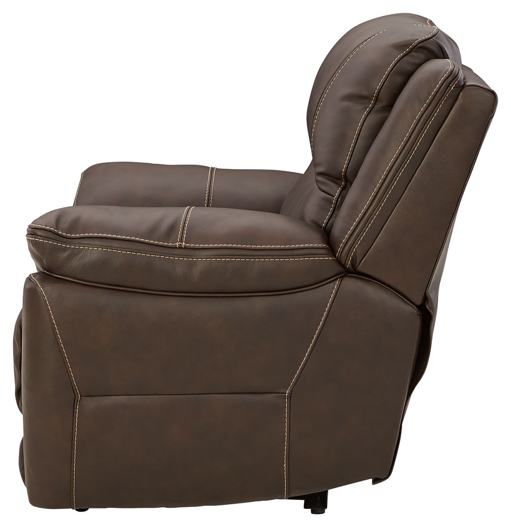 Dunleith - Chocolate - Sillón reclinable de pared Zero con pwr Hdrst