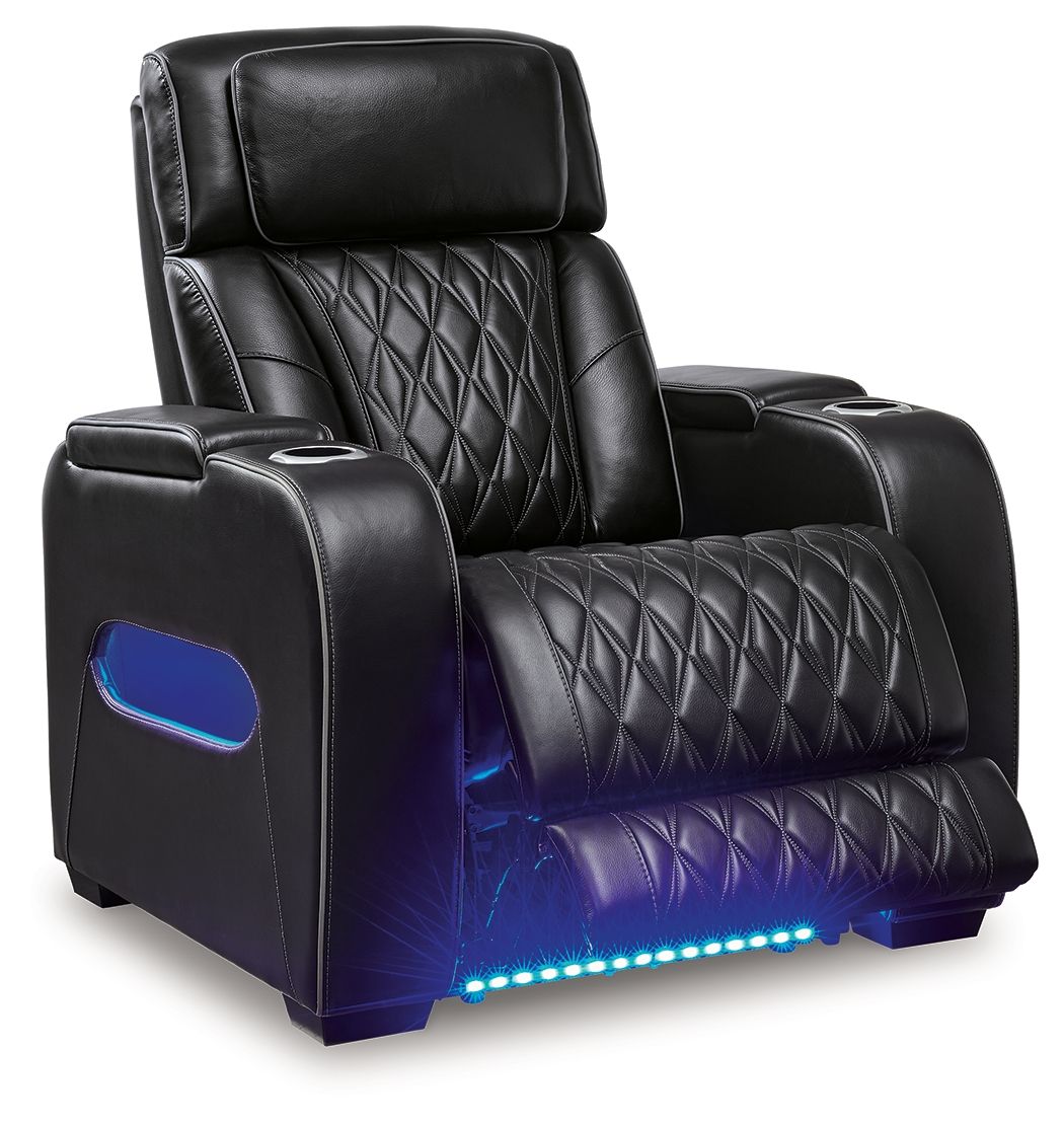 Boyington - Sillón reclinable eléctrico/reposacabezas ajustable