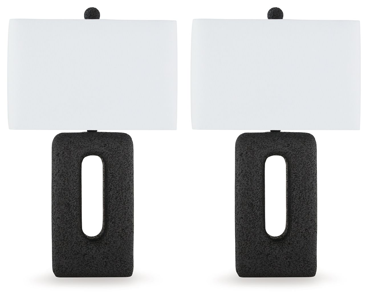 Wimmings - Negro - Lámpara de mesa Poly (juego de 2)