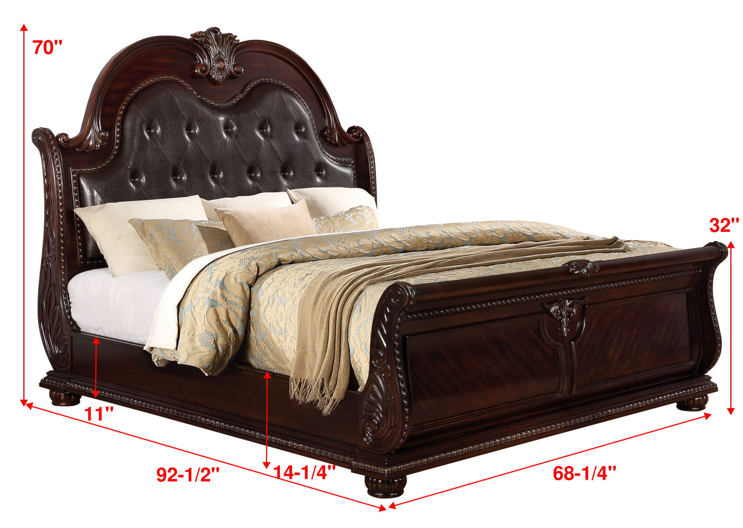 Stanley - Bedroom Set - Oak