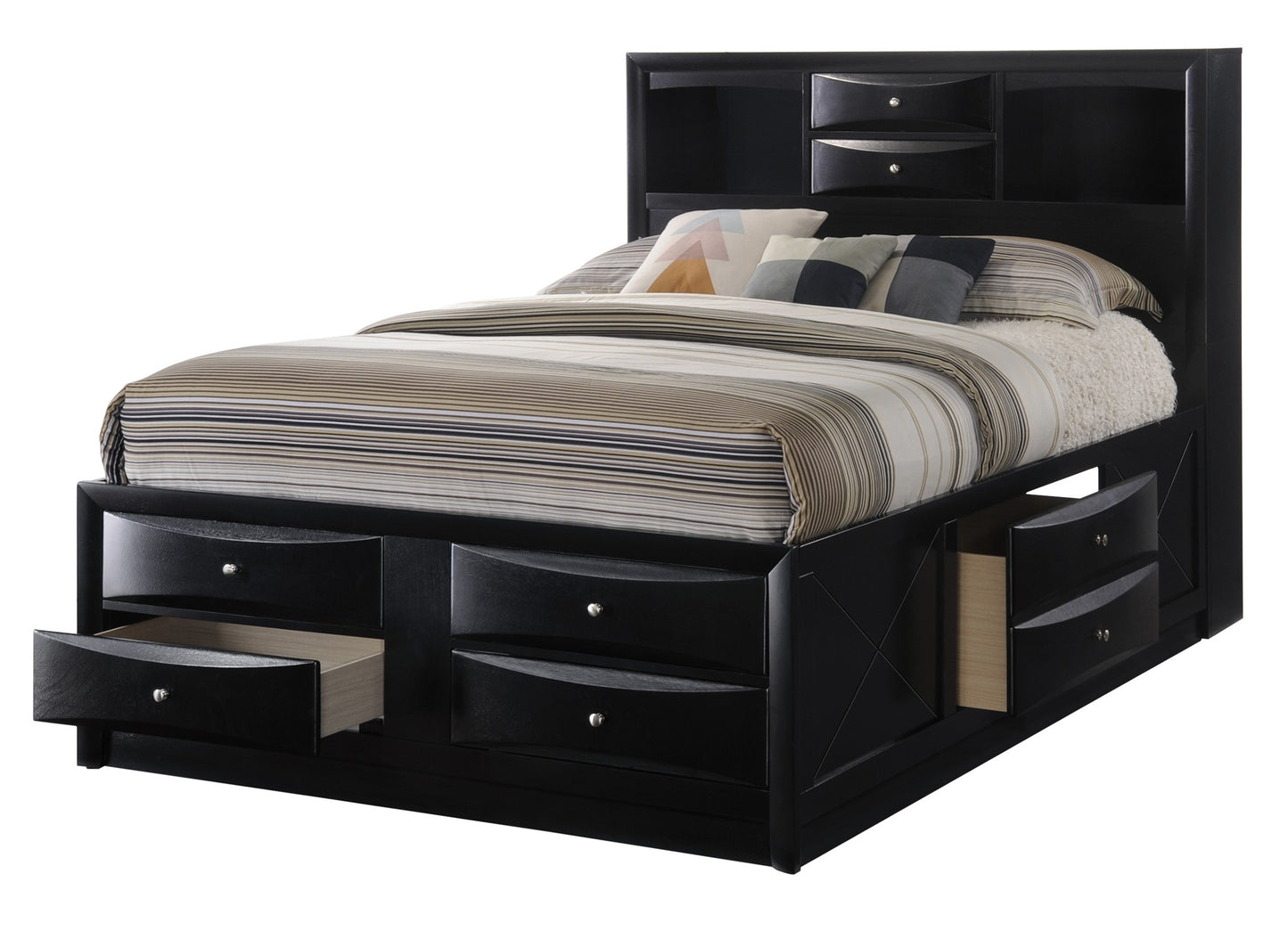 Emily - Black Bed