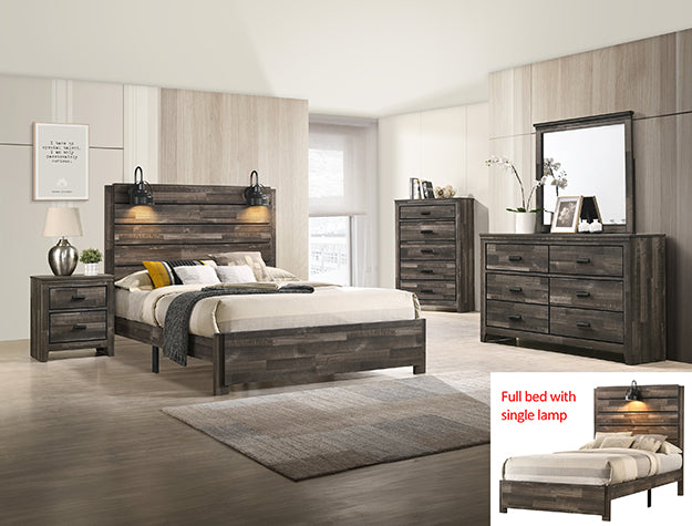 4 Pcs Queen Bedroom Set