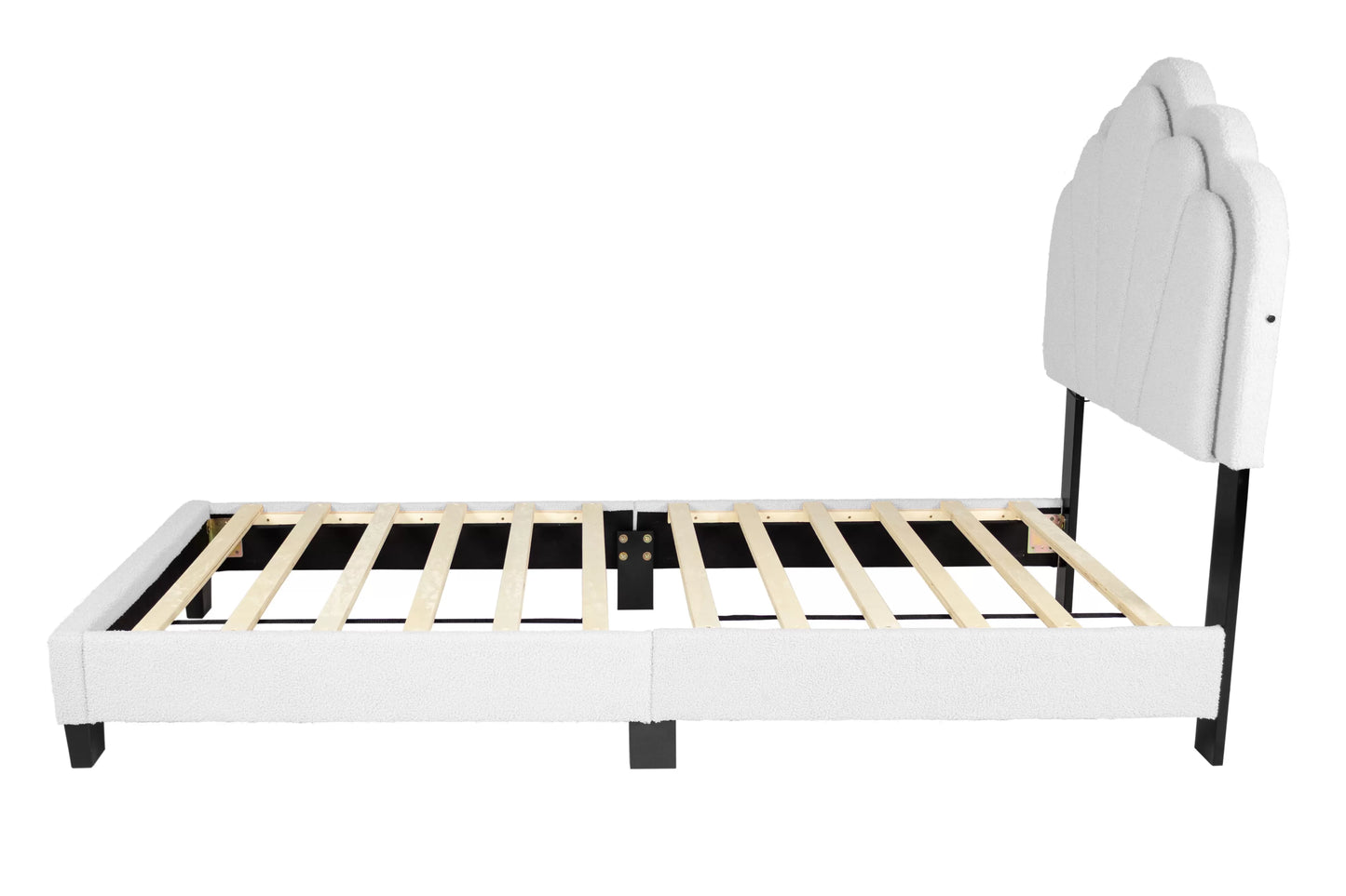 Platform Bed W/ Built-In LED Lights - Twin Bed