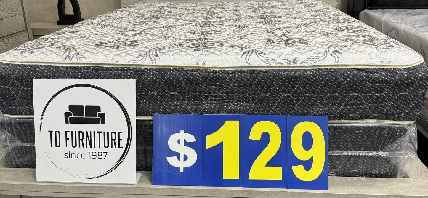 Regular Mattress Twin Size Mattress & Boxspring SET