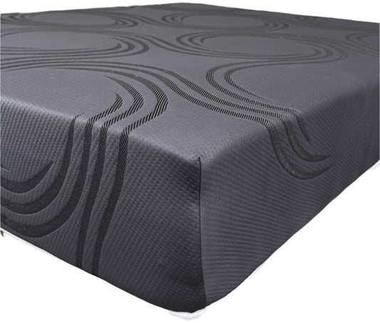 Juego de colchón completo y somier de espuma viscoelástica de 12"