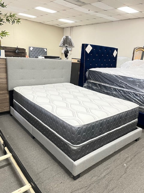 10" Memory Foam King Size Mattress & Boxspring set