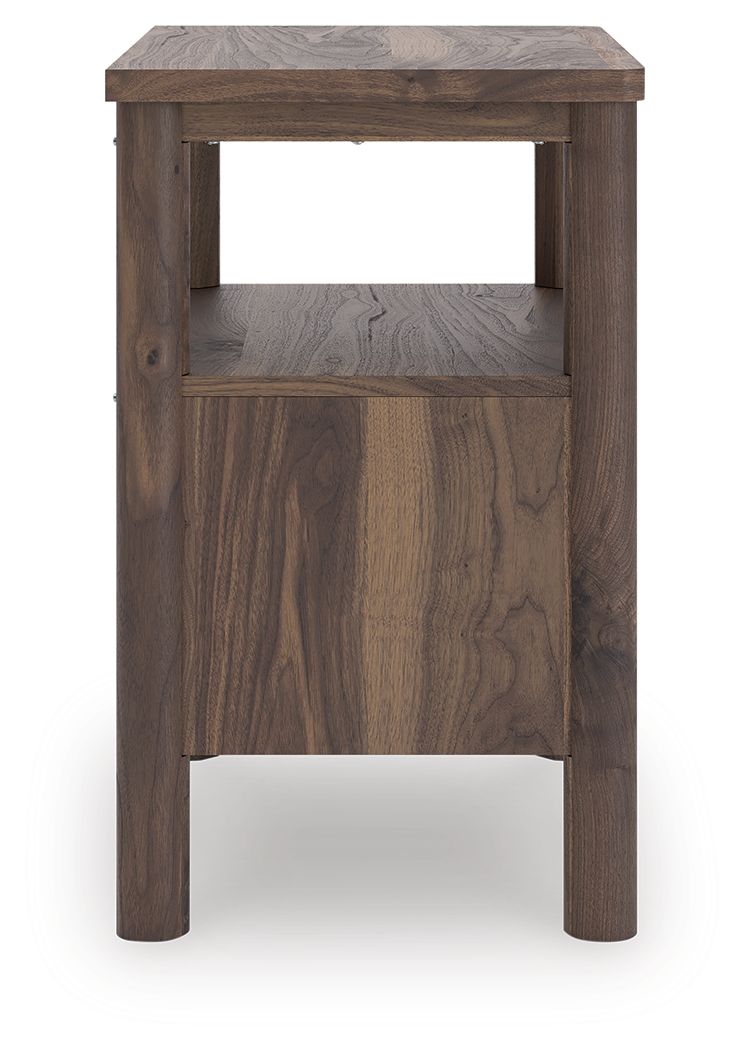 Pamytta - Brown - One Drawer Night Stand