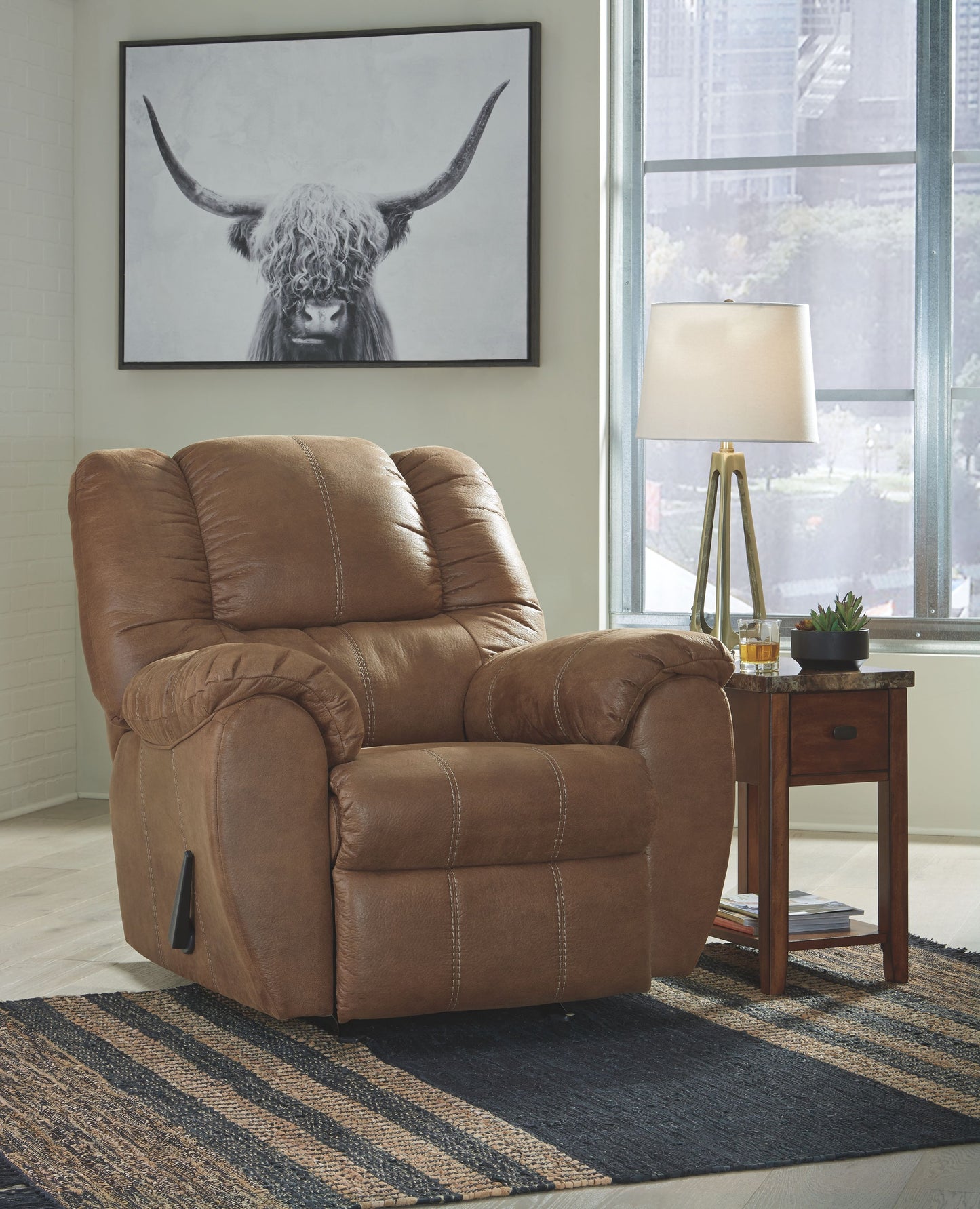 McGann - Sillón reclinable mecedor