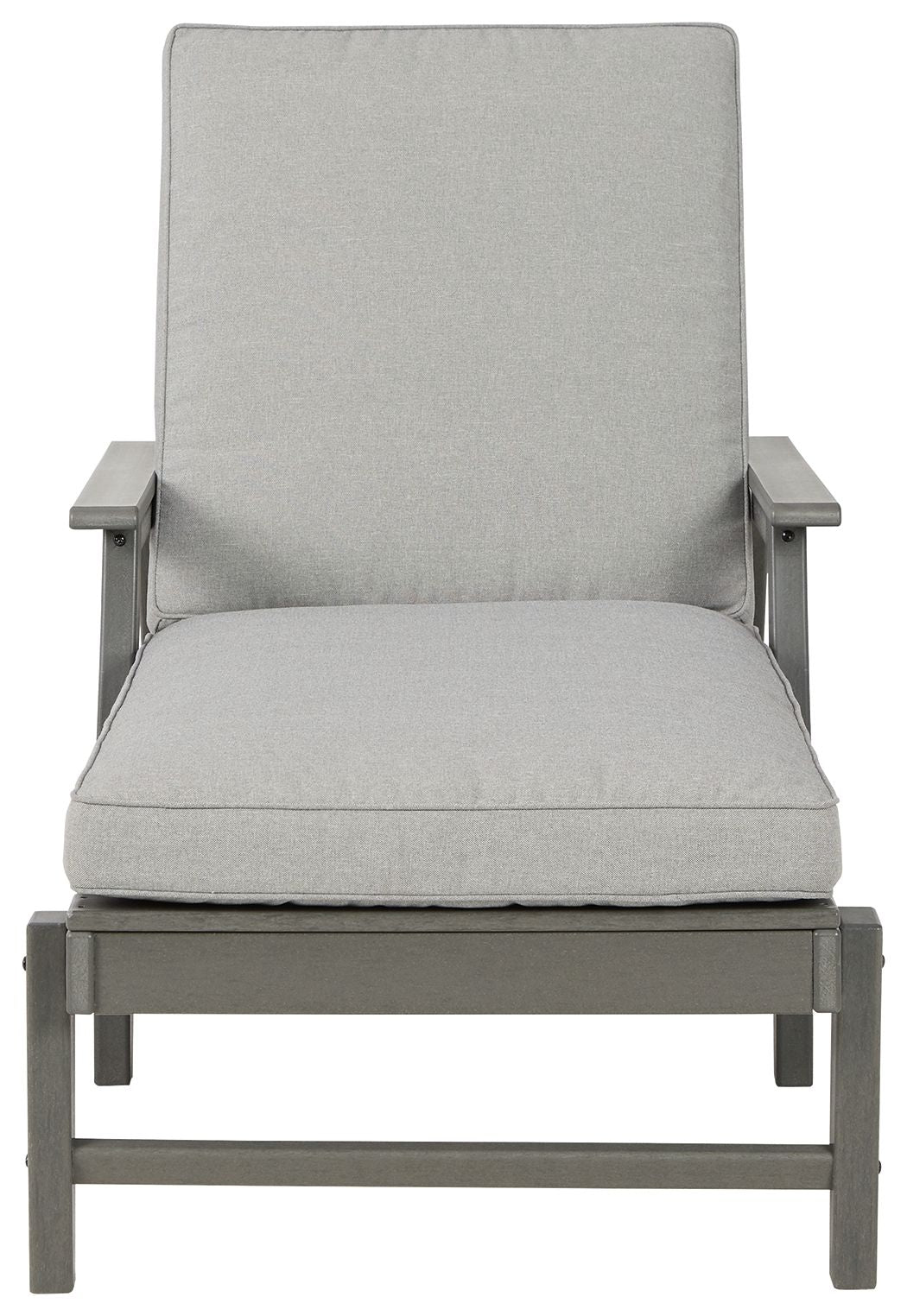 Visola - Gray - Chaise Lounge with Cushion
