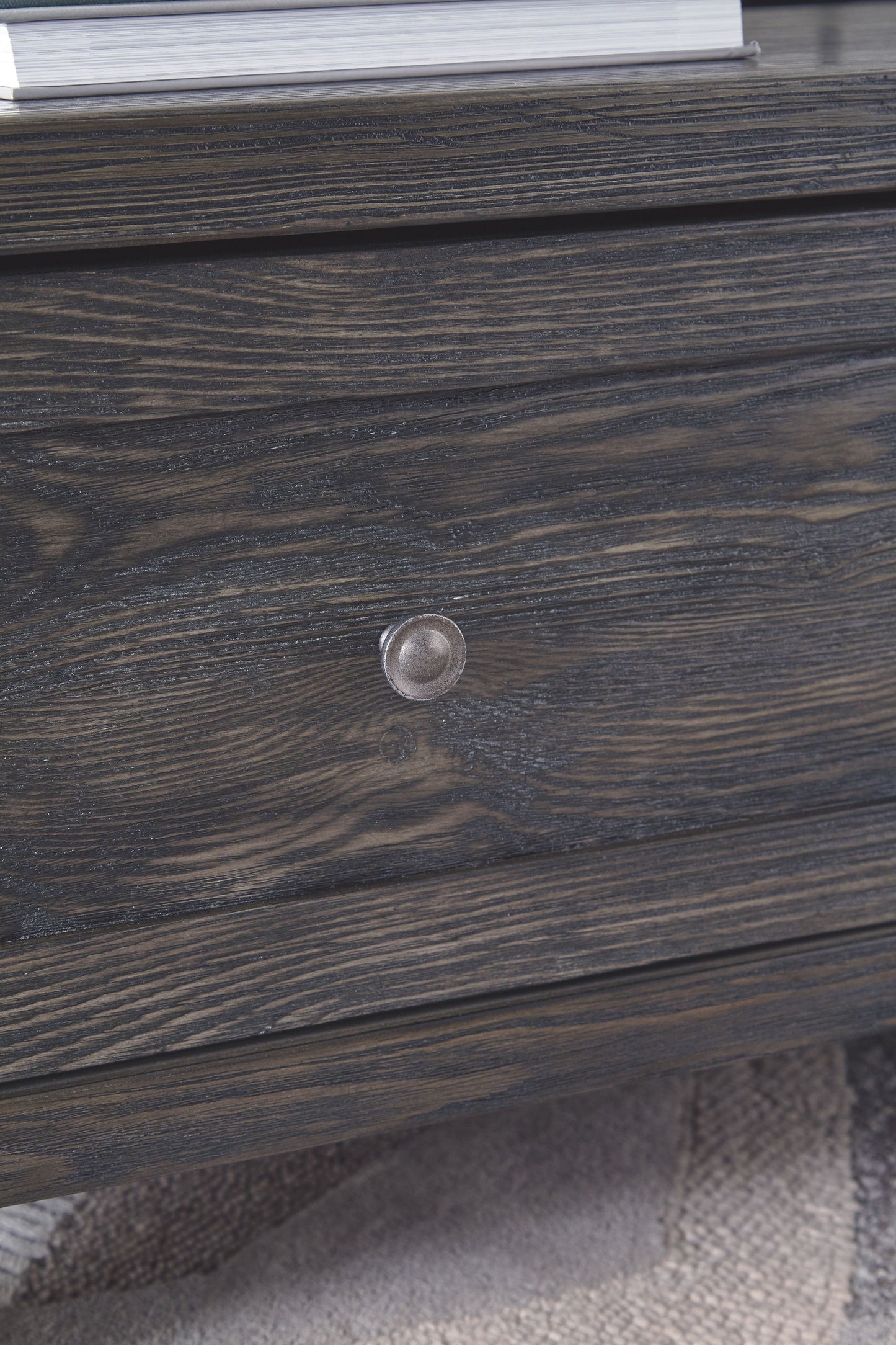 Todoe - Gris oscuro - Mesa de cóctel con tapa elevable