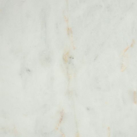 Isanti - Blanco / Marrón - Mesa Auxiliar Redonda