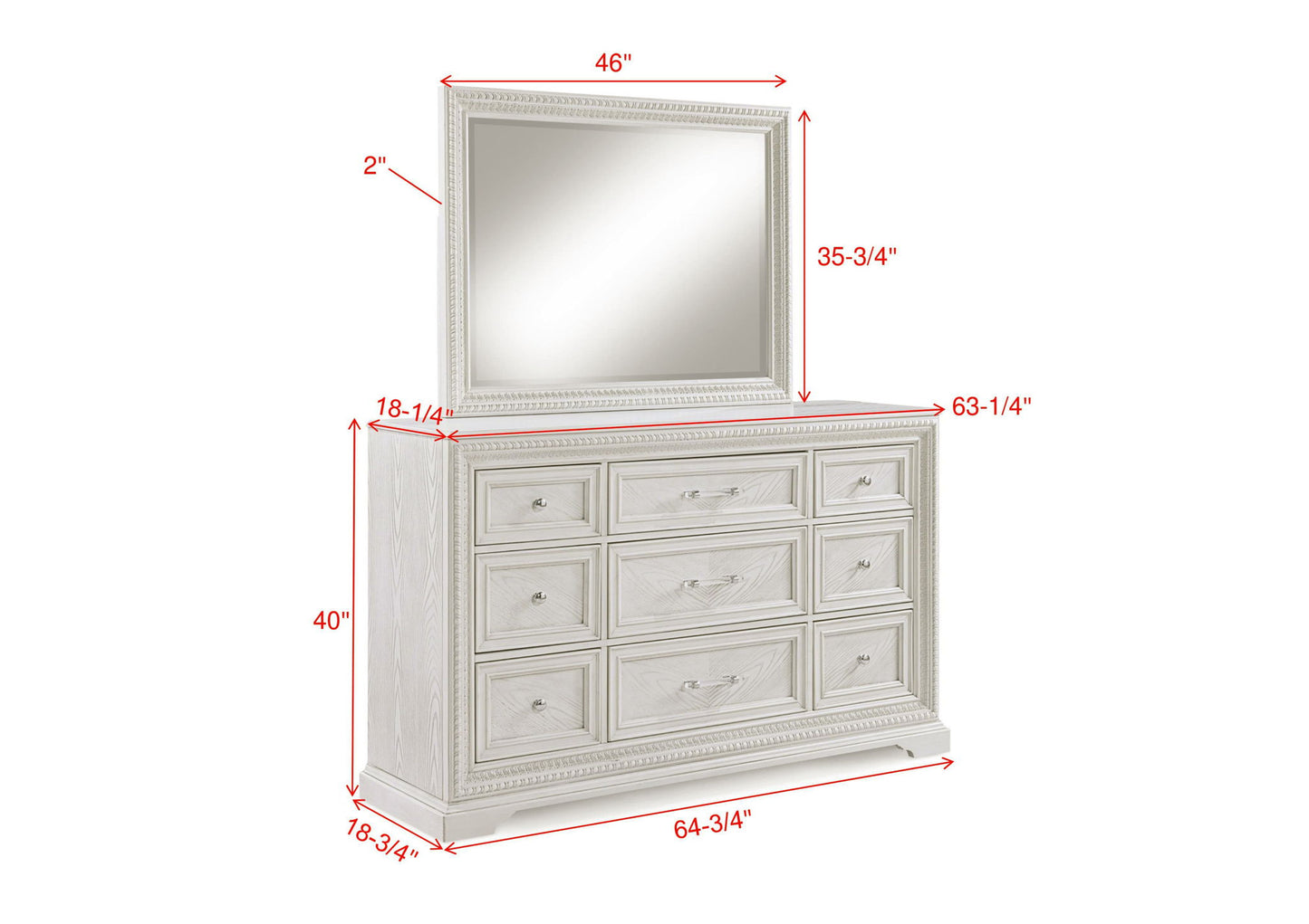 Alexandria - Panel Bedroom Set