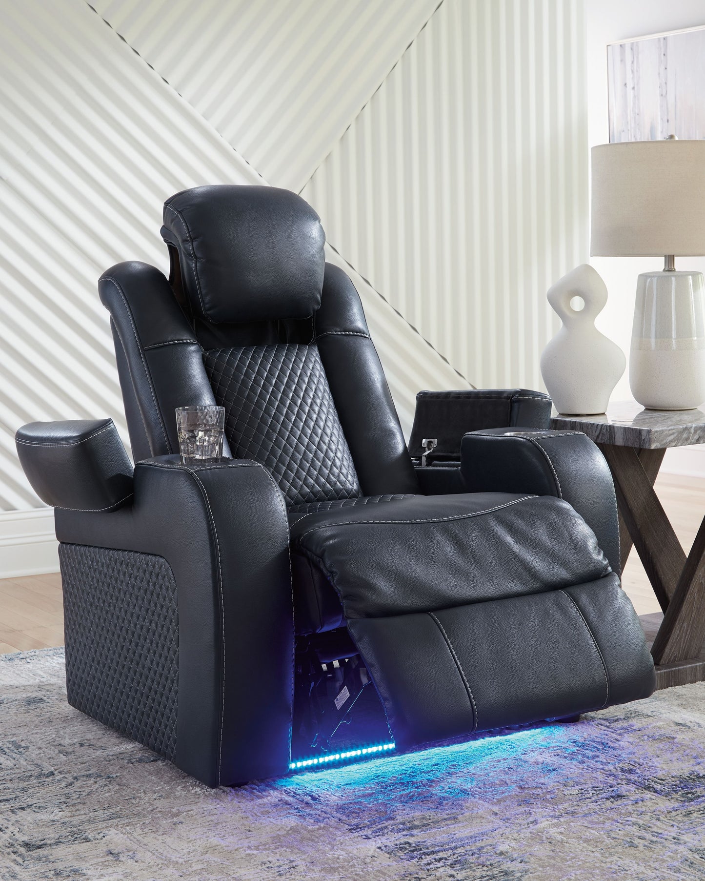 Fyne-dyme - Sillón reclinable eléctrico/reposacabezas ajustable