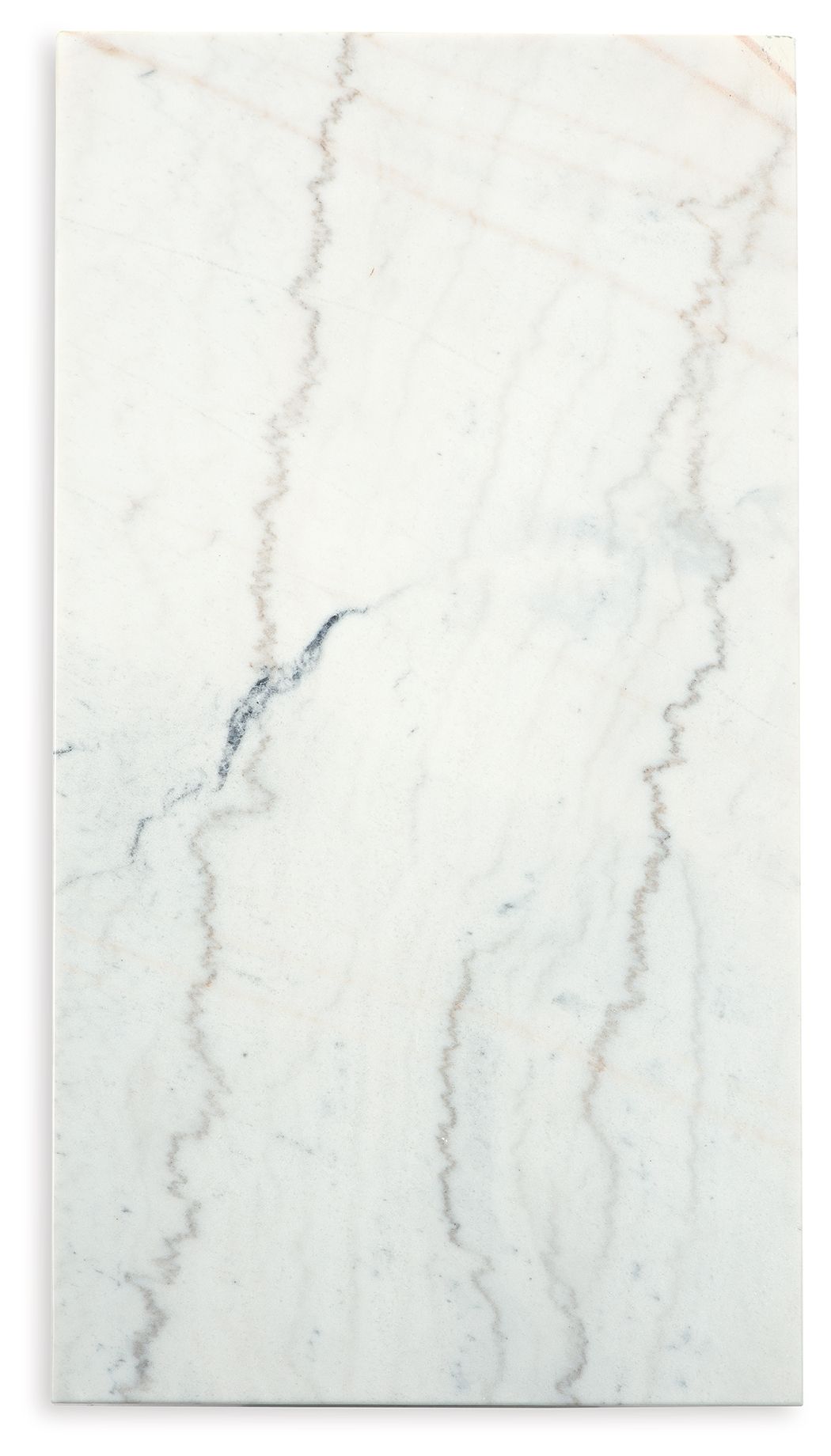 Burkhaus - Blanco / Marrón oscuro - Mesa de centro rectangular