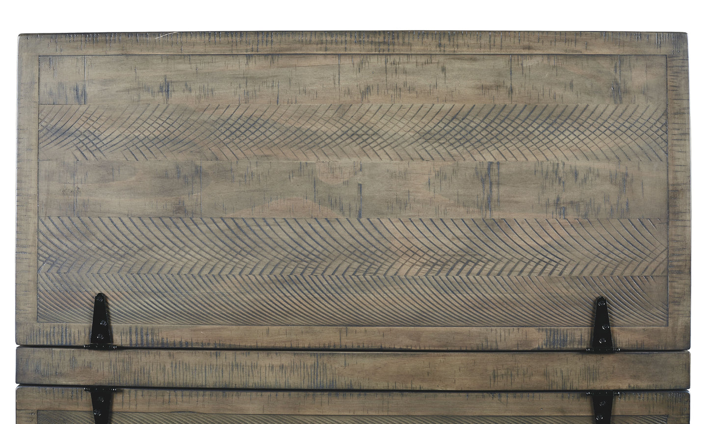 Aldwin - Gris - Mesa de centro con almacenaje - Cuadrada