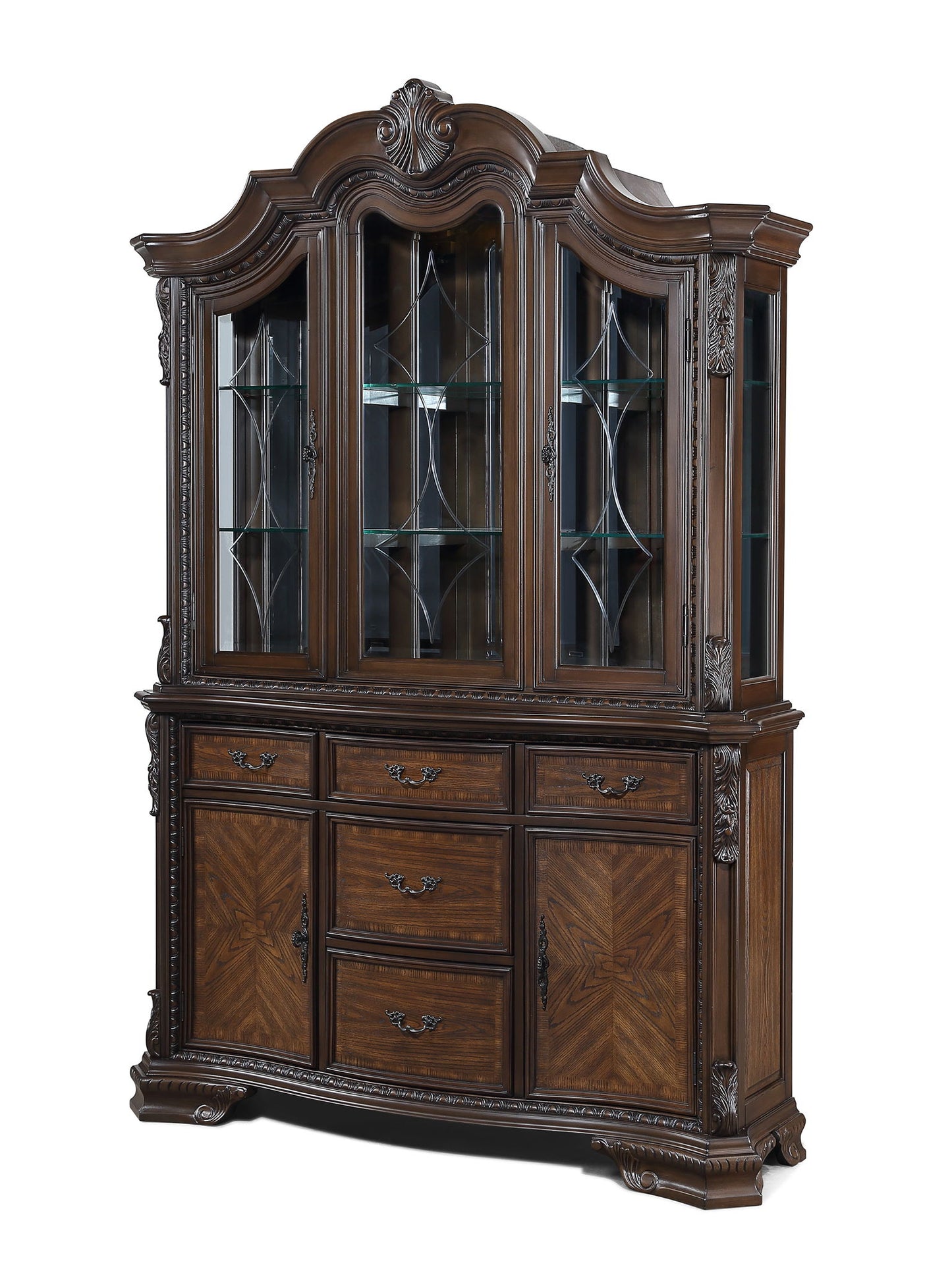 Kiera - Dining Room Set - Cherry Brown