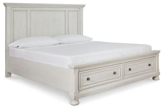 Robbinsdale - Cama con almacenamiento de paneles