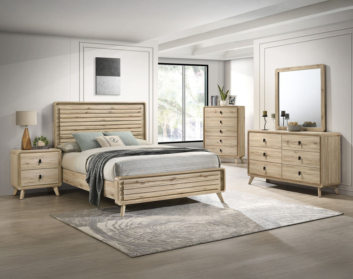 Dawson - Night Stand - Light Brown