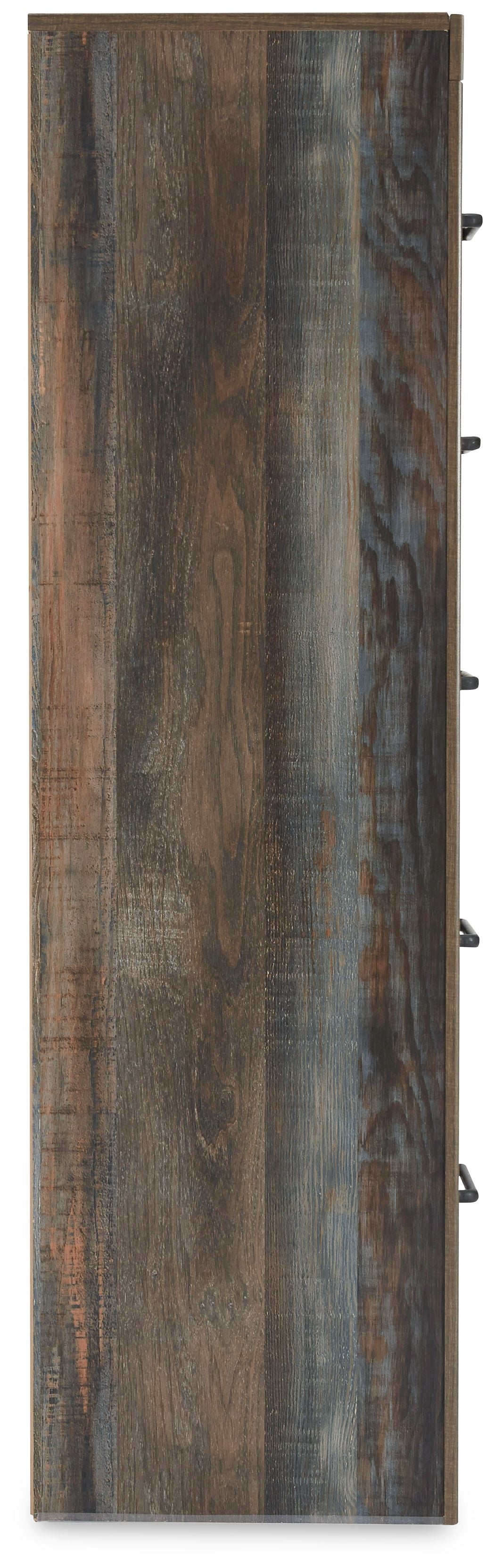 Drystan - Marrón / Beige - Cómoda de cinco cajones