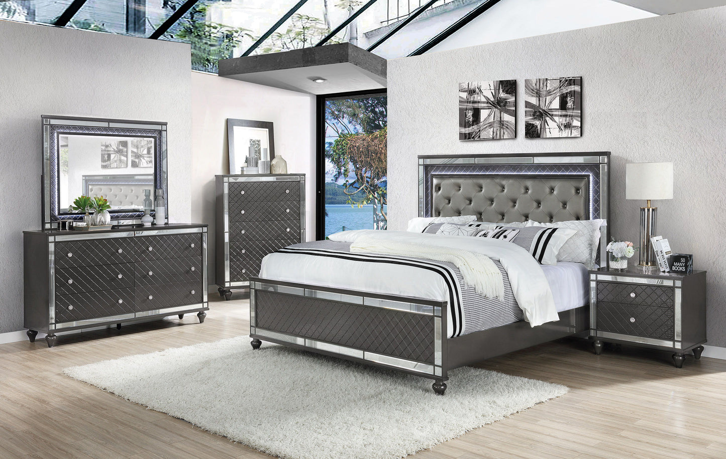 Refino - Chest - Gunmetal