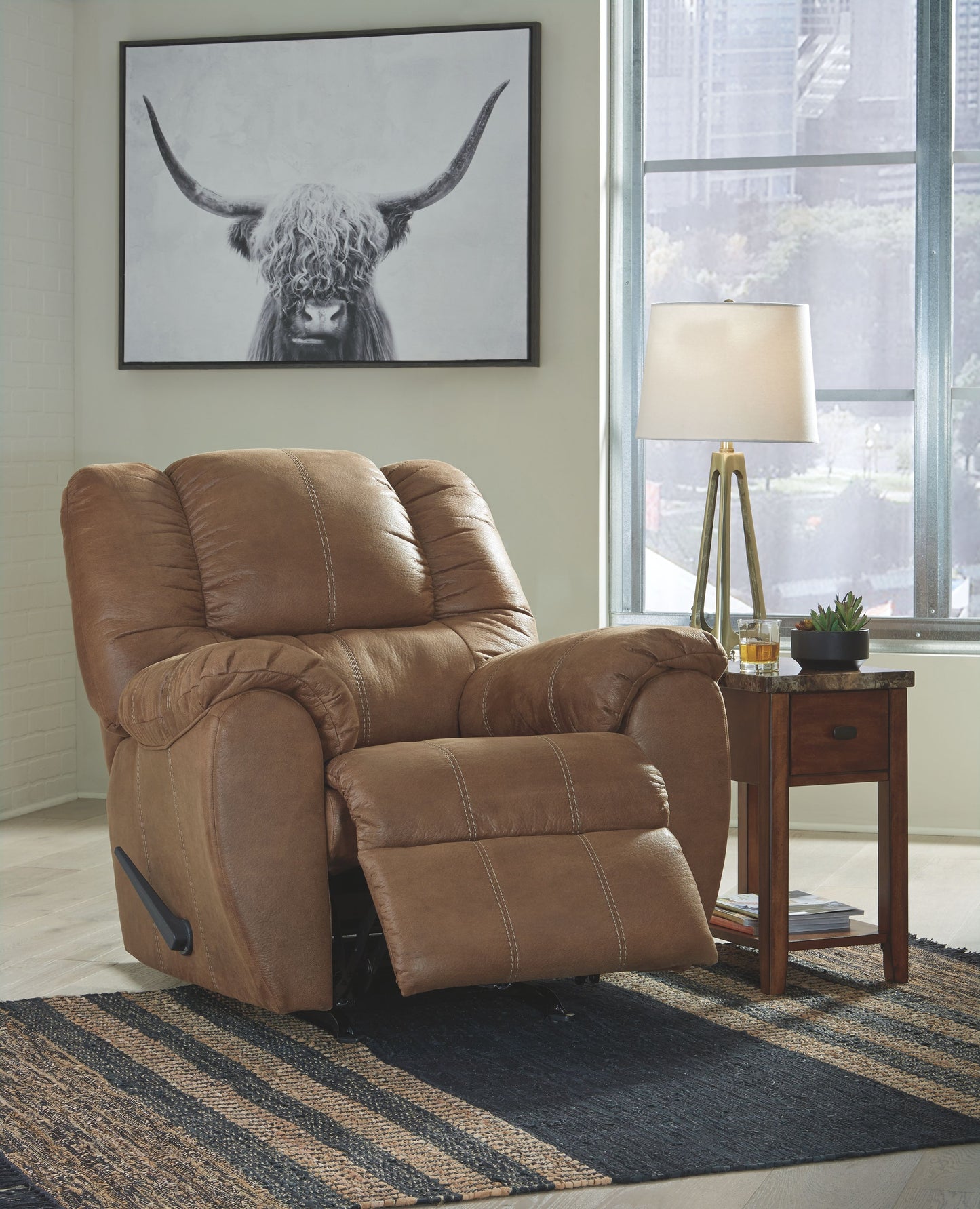 McGann - Sillón reclinable mecedor