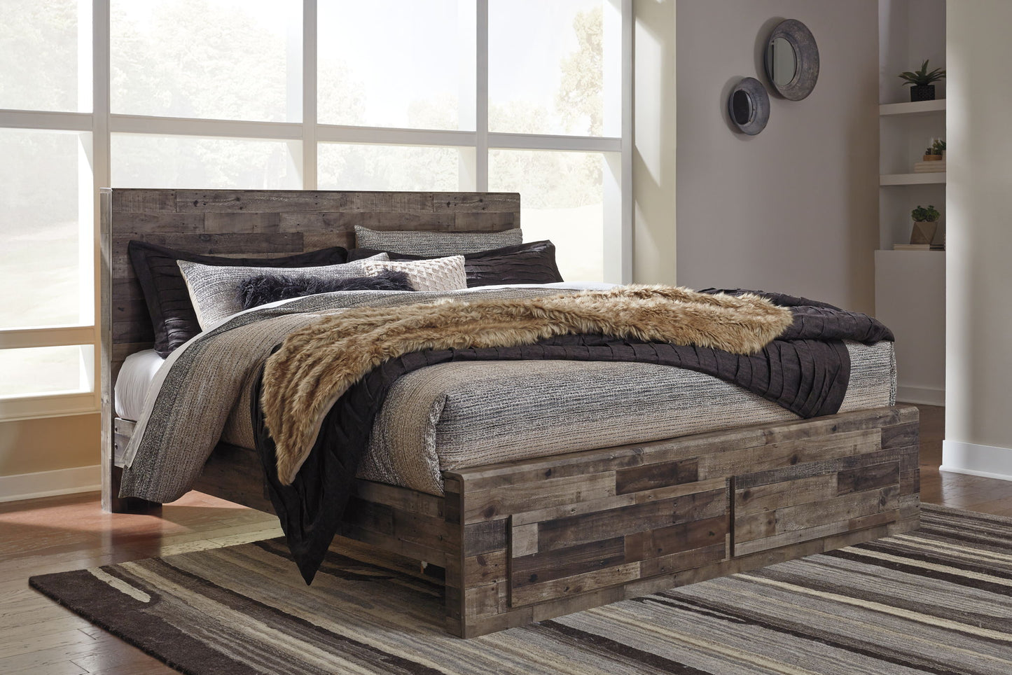 Derekson - Cama con paneles