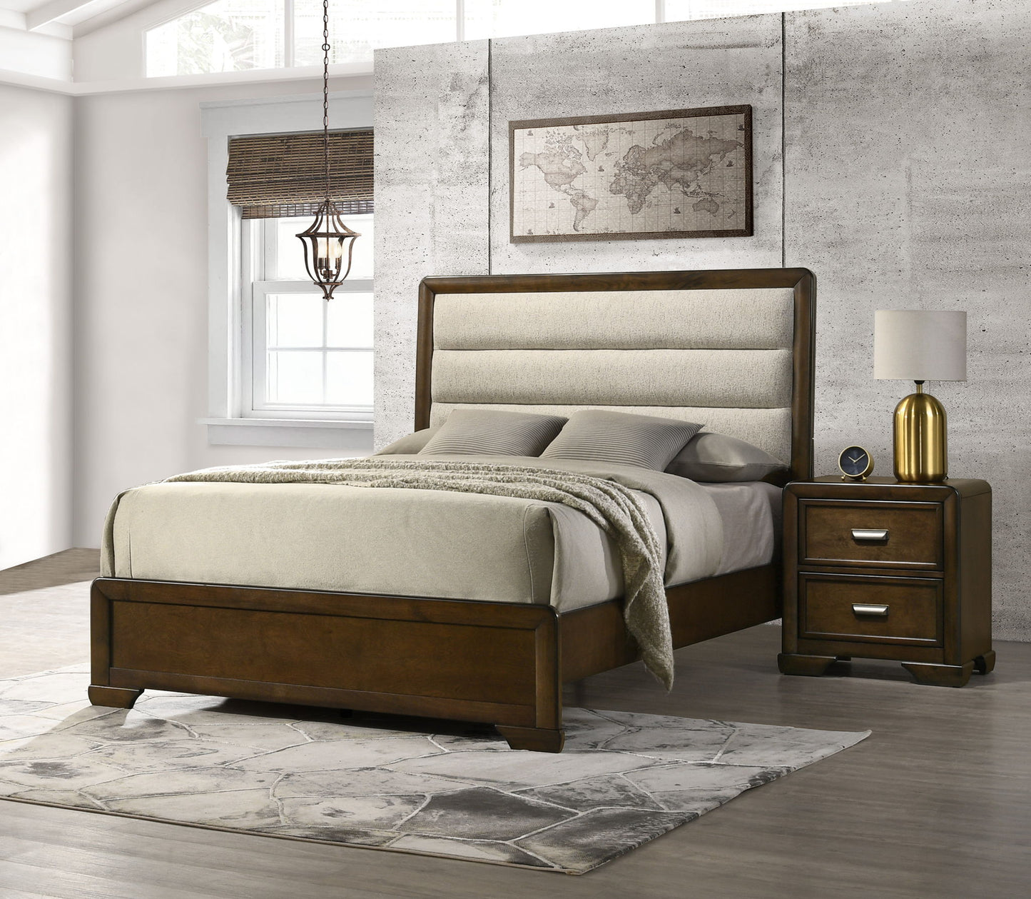 Coffield - Nightstand - Brown