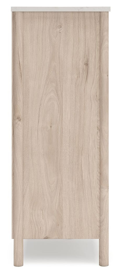 Cadmori - Five Drawer Wide Chest - Two-Tone