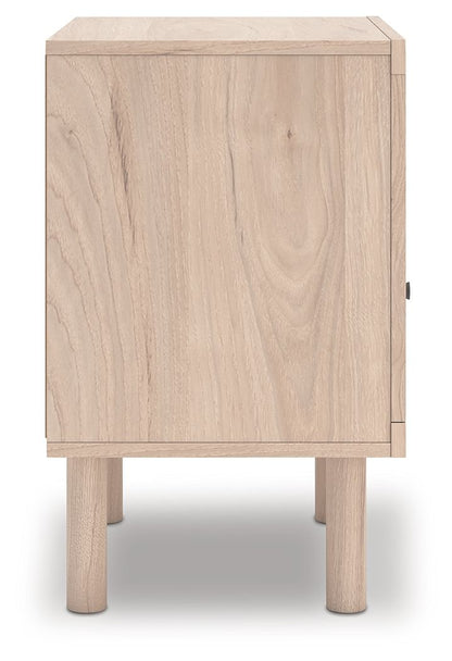 Arloster - Tan - One Drawer Night Stand