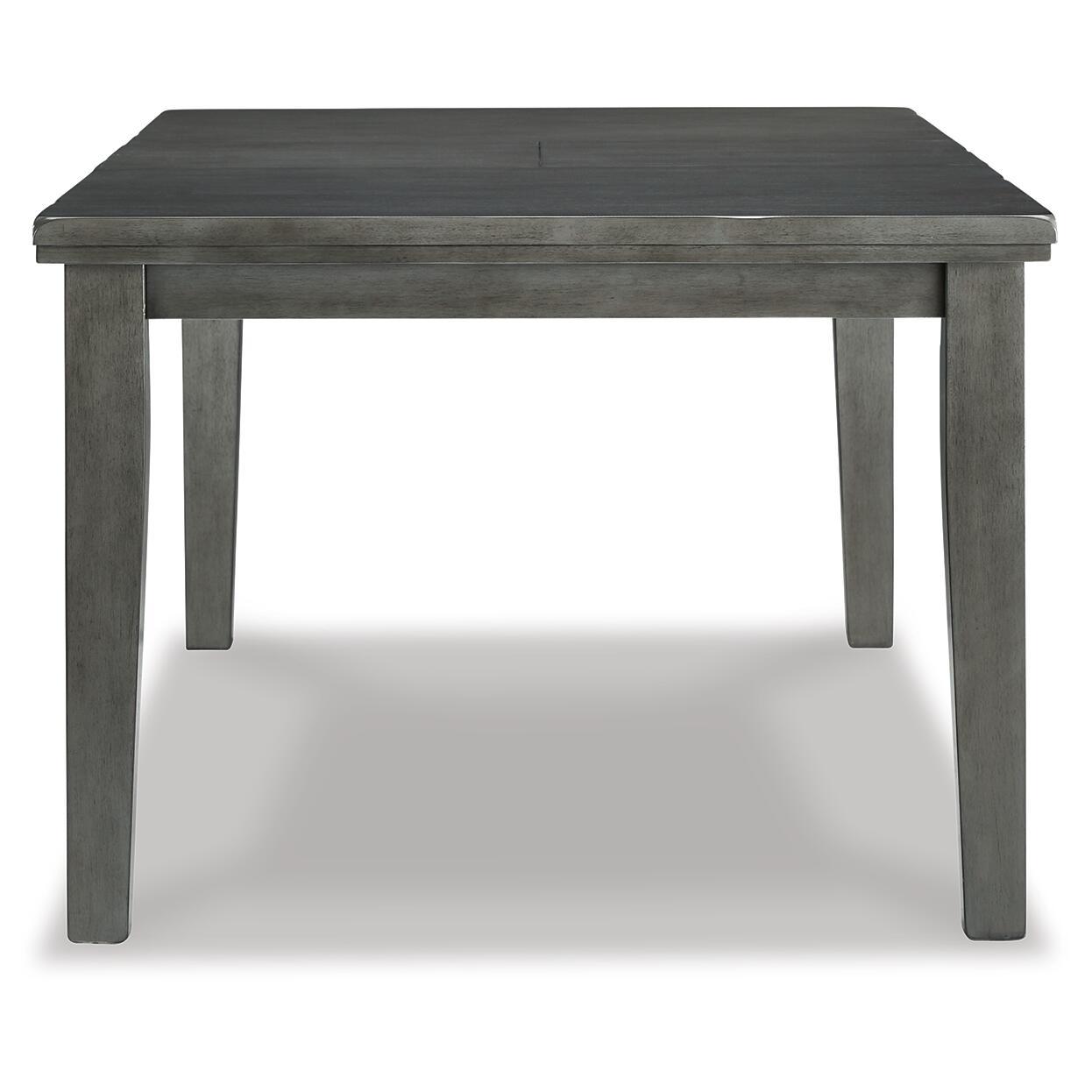 Hallanden - Rectangular Dining Room Butterfly Extension Table - Gray