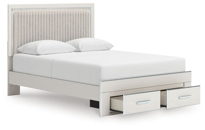 Zuraleus - Upholstered Panel Platform Storage Bedroom Set