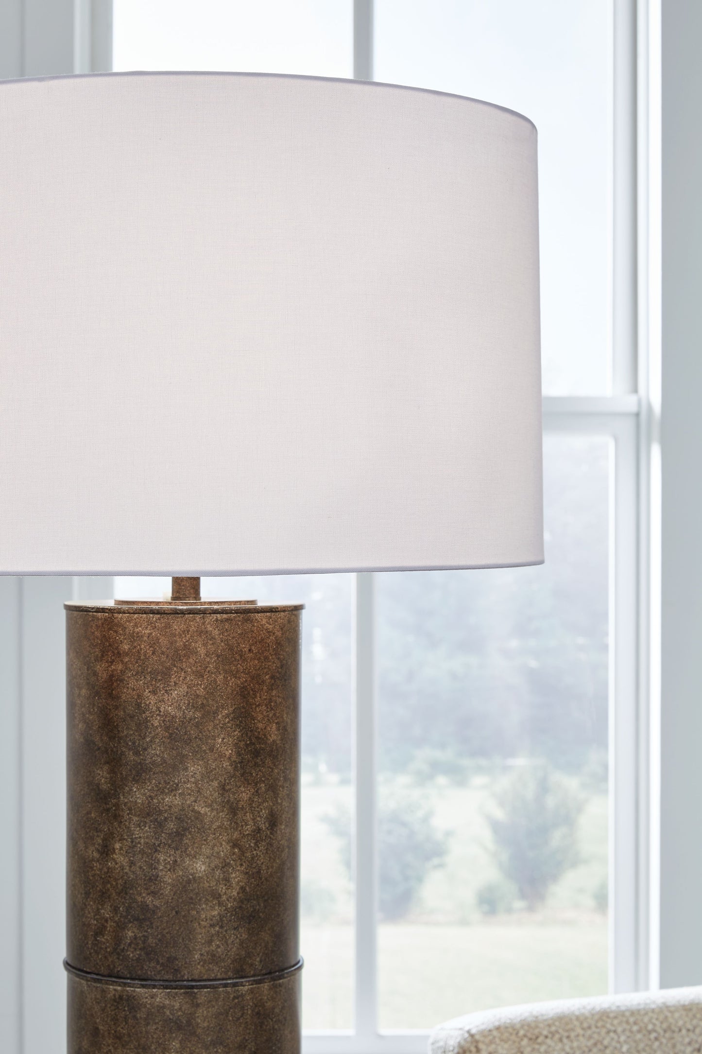 Jebson - Metal Floor Lamp - Dark Bronze Finish