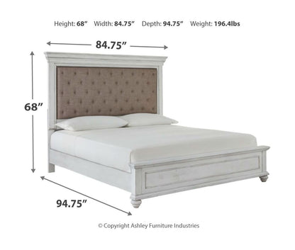 Kanwyn - Upholstered Panel Bed