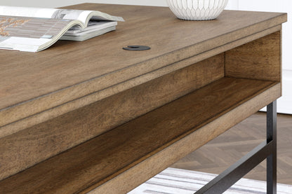 Montia - Marrón claro - Escritorio de oficina en casa