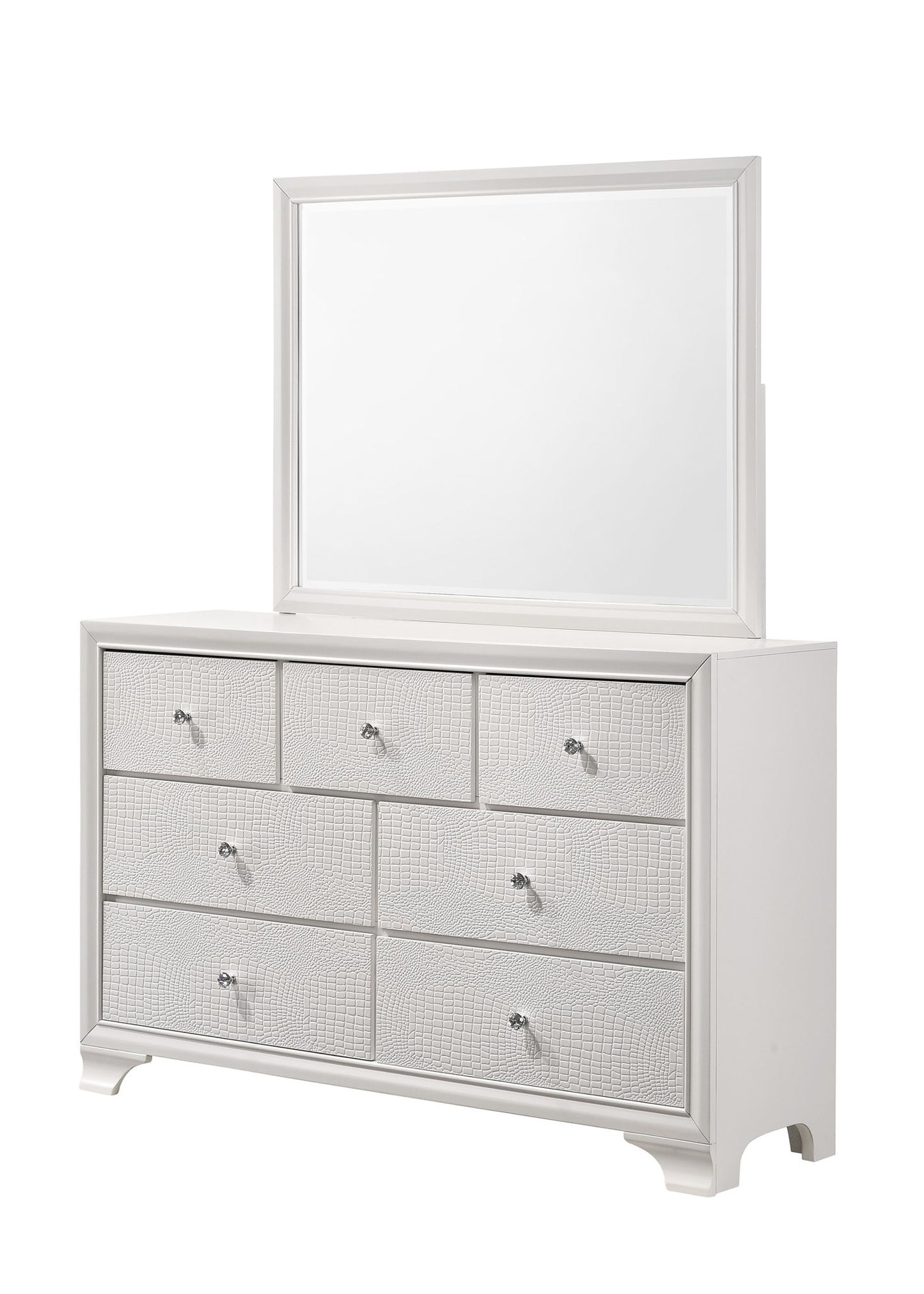 Lyssa - Bedroom Set - Oat / Frost