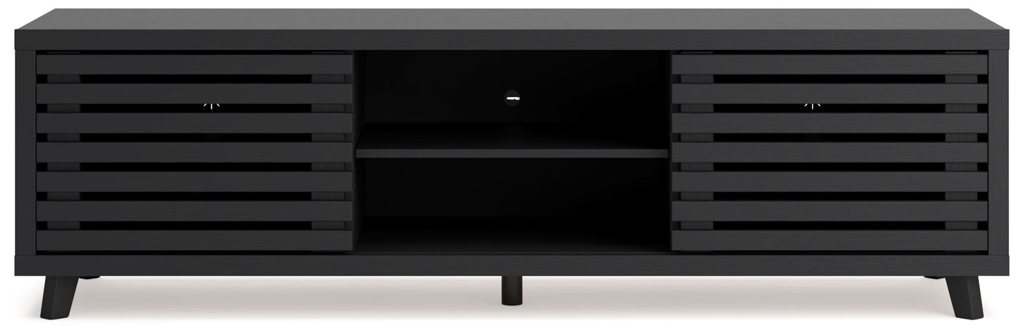 Danziar - Negro - Mueble para TV extra grande